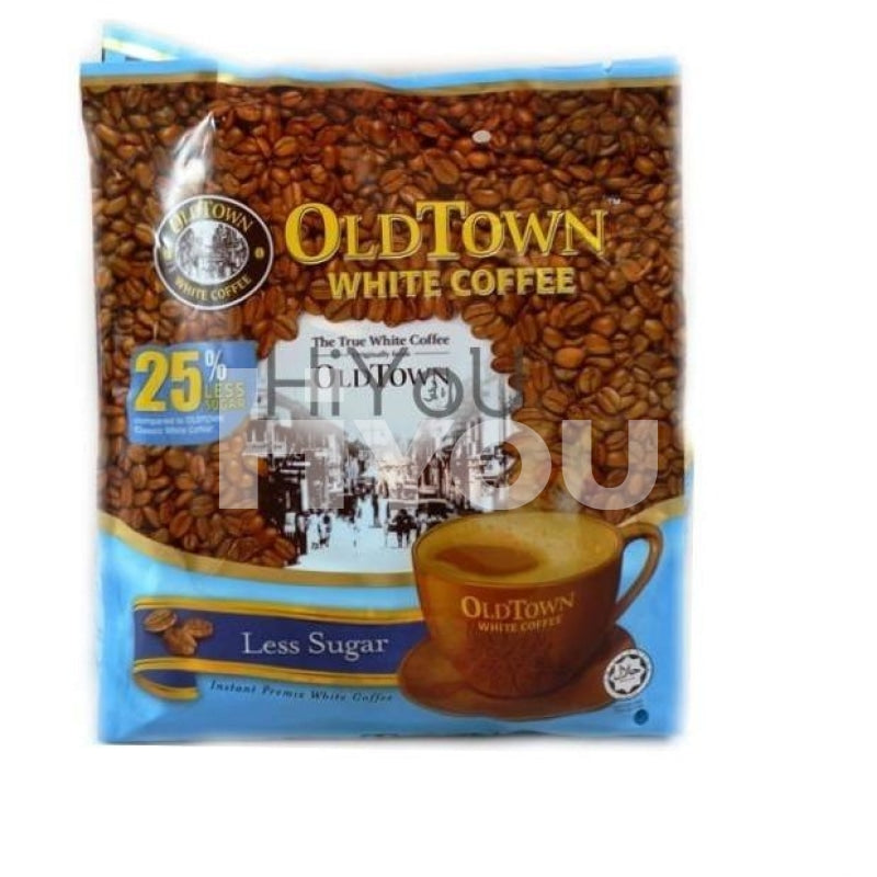 Old Town White Coffee Less Sugar 15x35g ~ 舊街場 三合一白咖啡 減糖份 15x35g