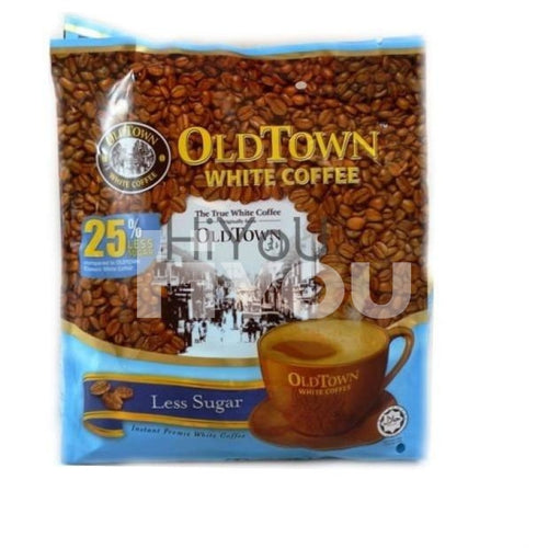Old Town White Coffee Less Sugar 15X35G ~ Instant