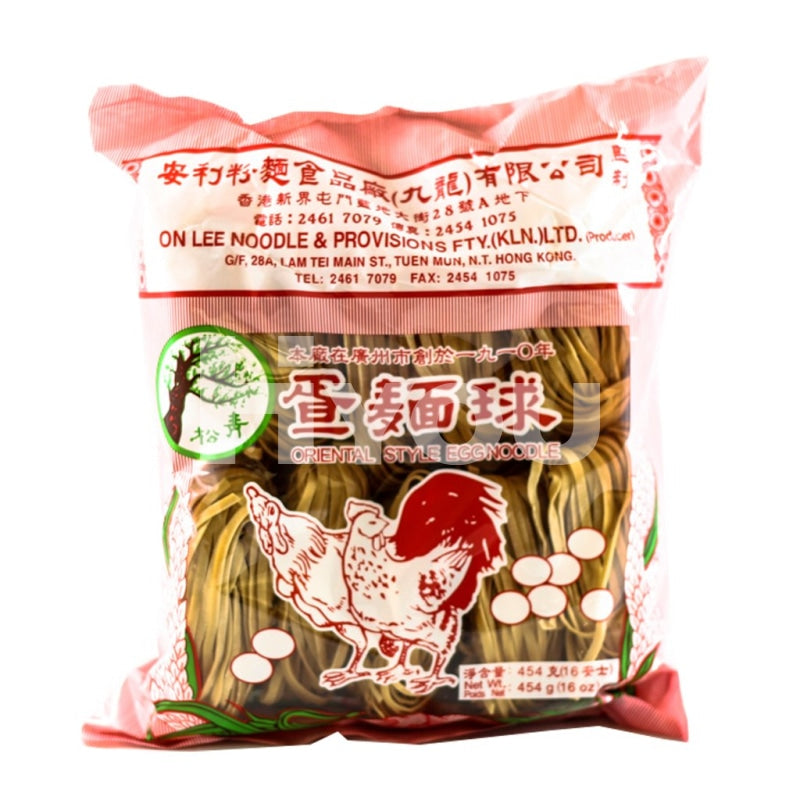 On Lee Oriental Style Egg Noodle Thick 454G ~ Noodles