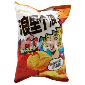 Orion Corn Chips Spicy Crayfish Flavour 65G ~ Snacks