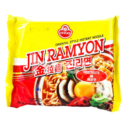 Ottogi Jin Ramyon Hot Taste 120G ~ Instant