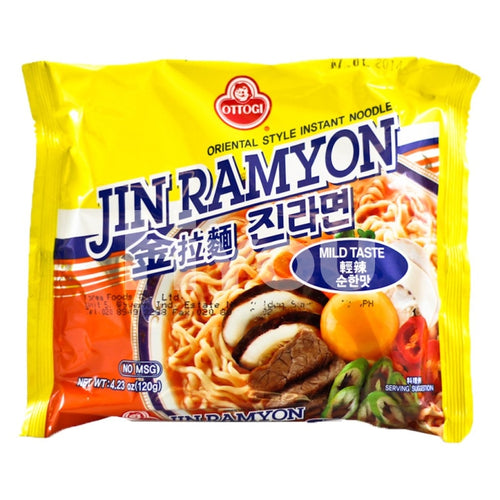 Ottogi Jin Ramyon Mild Taste 120G ~ Instant