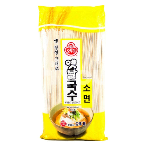 Ottogi Thin Round Wheat Noodle 900G ~ Noodles