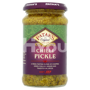 Patak Chilli Pickle 283G ~ Preserve &