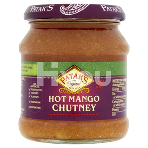 Patak Mango Chutney Hot 340G ~ Sauces