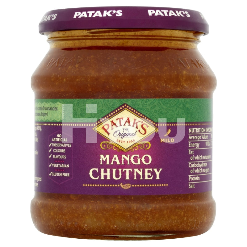 Patak Mango Chutney Sweet 340G ~ Sauces