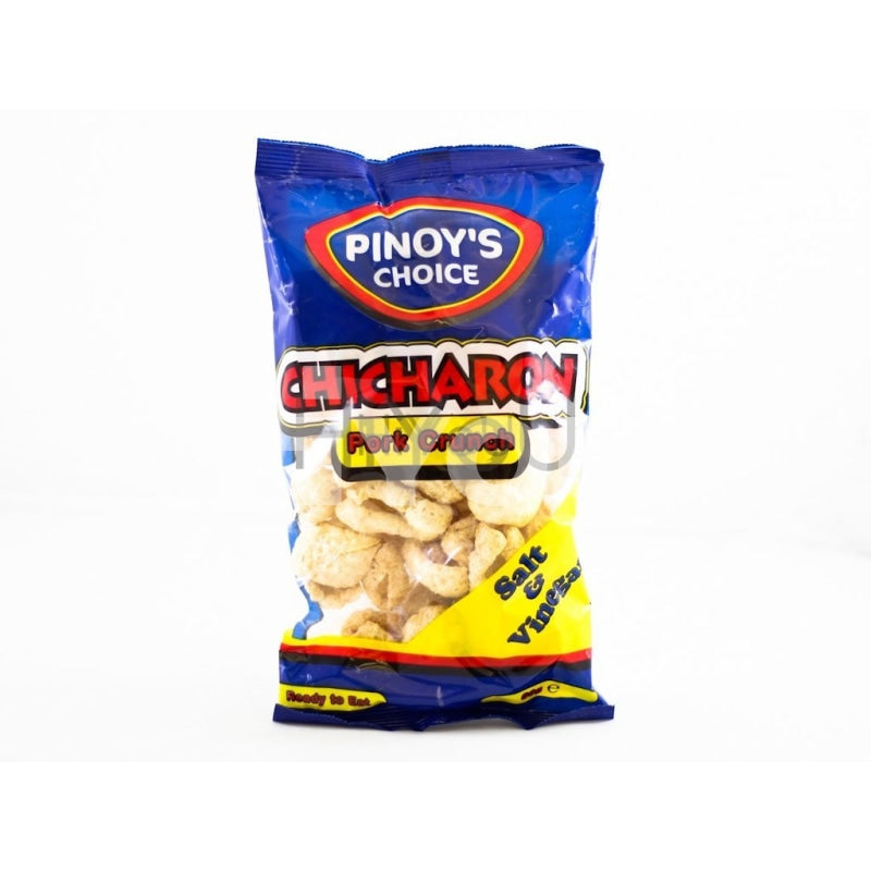 Pinoys Choice Chicharon Salt&vinegar Pork Crunch 80G ~ Snacks