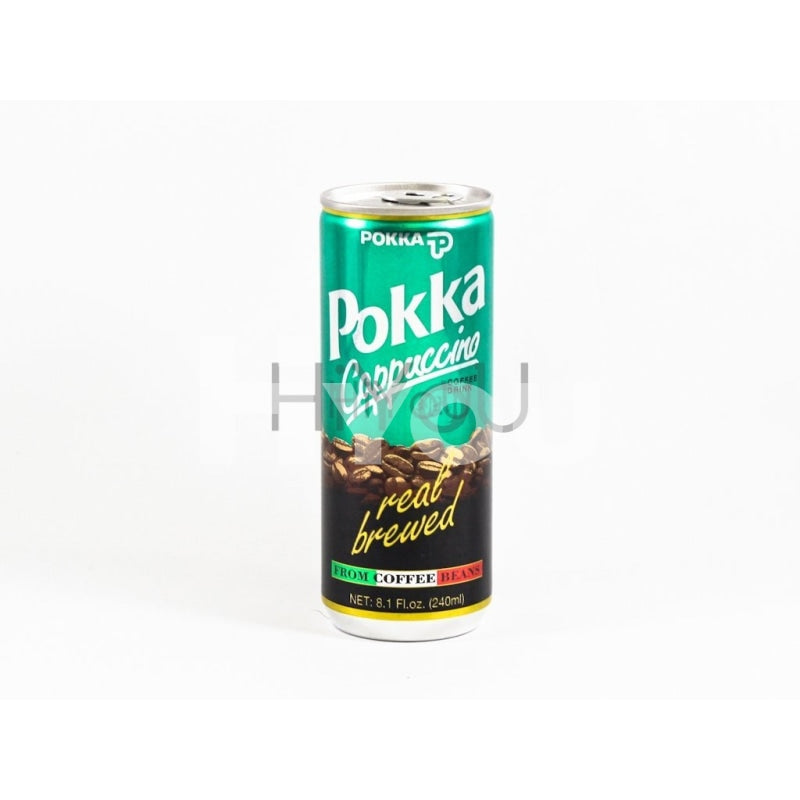 コーヒー pucca Pokka Cappuccino Coffee Drink 240ml ~ Pokka 卡布奇诺 240ml