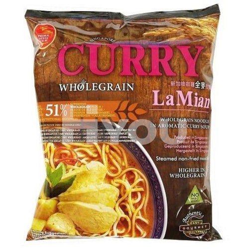 Prima Taste Singapore Curry Wholegrain La Mian 178G ~ Instant