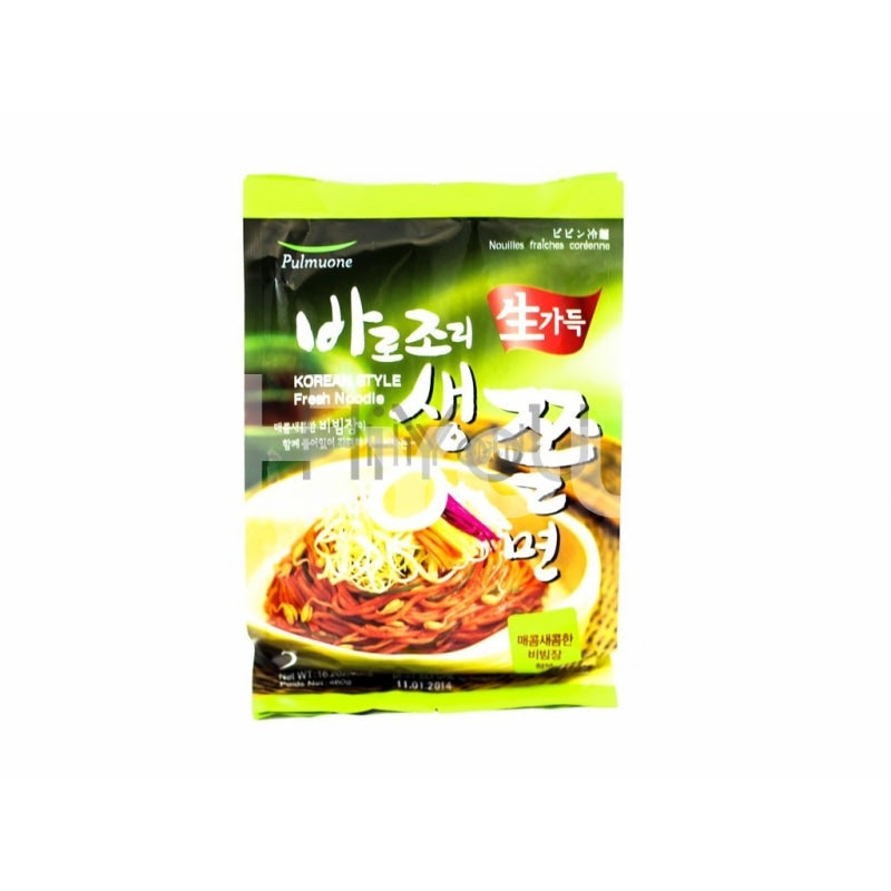 Pulmuone Korean Style Fresh Noodle Jjolmyum 460G ~ Noodles
