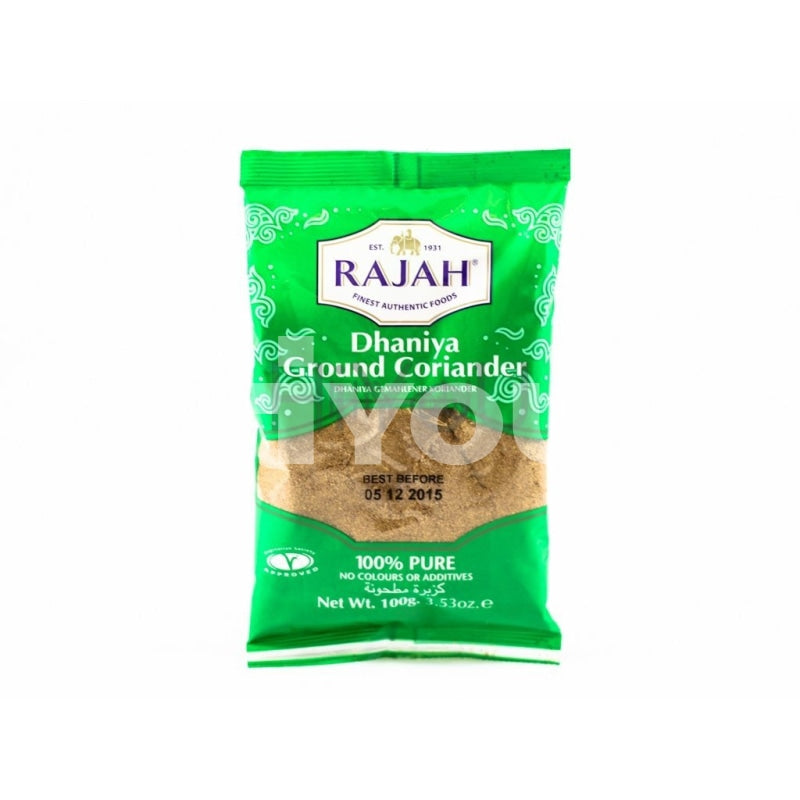 Rajah Dhaniya Ground Coriander 100G ~ Dry Seasoning