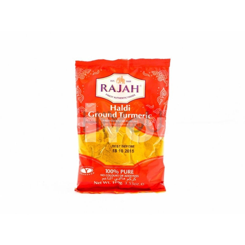 Rajah Haldi Ground Turmeric 100G ~ Dry Seasoning