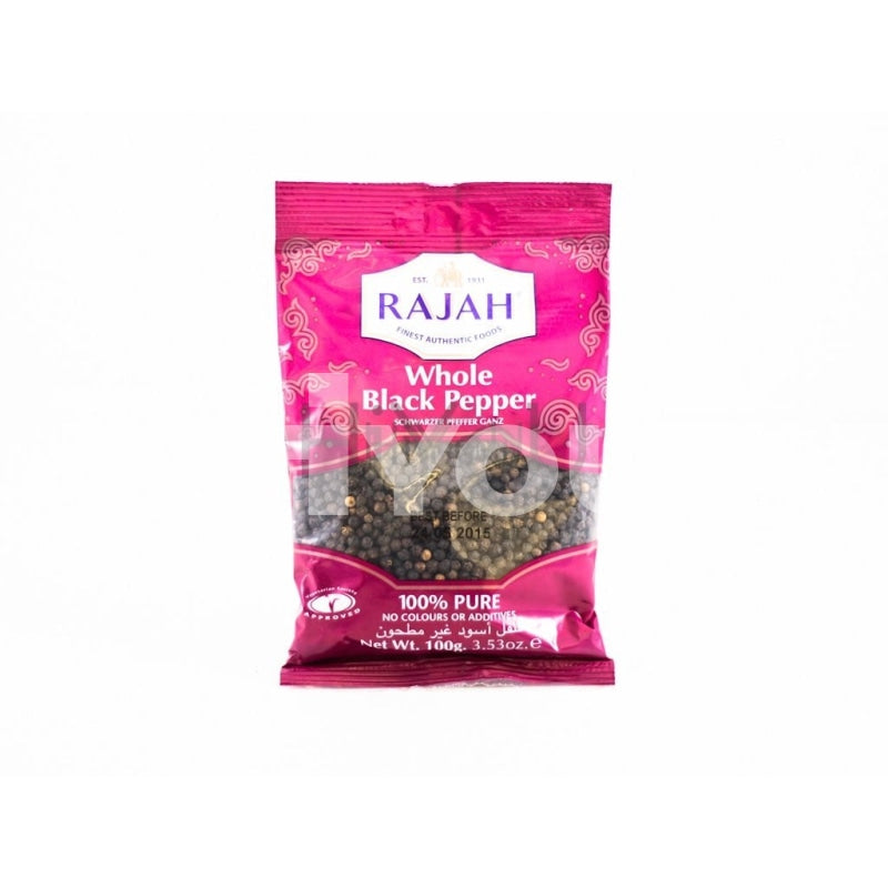 Rajah Whole Black Pepper 100G ~ Dry Seasoning