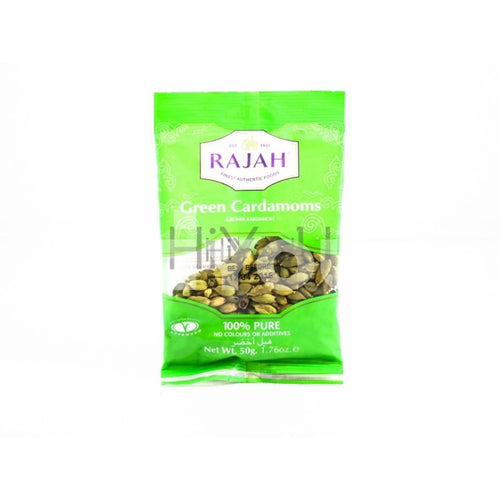 Rajah Whole Green Cardamoms 50G ~ Dry Seasoning