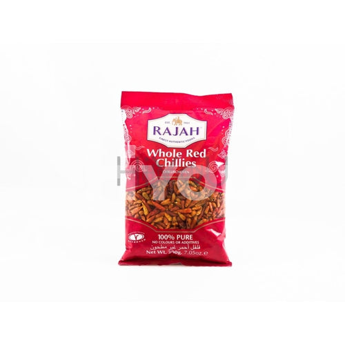 Rajah Whole Red Chillies 200G ~ Dry Seasoning