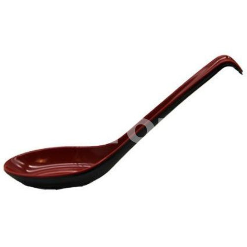 Red& Black Japanese Spoon 178Mm ~ Tableware