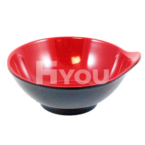 Red&black Sauce Bowl 1Pc ~ Tableware
