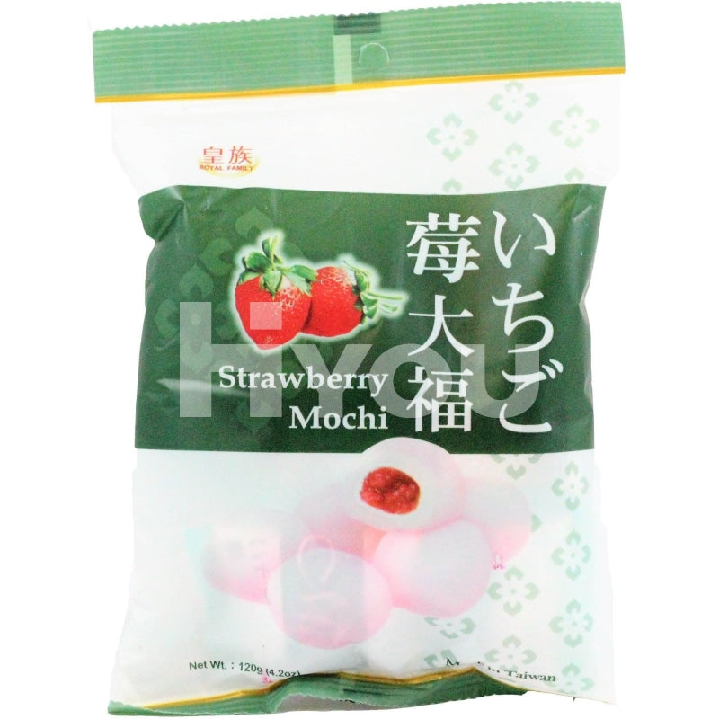 Royal Family Mochi Strawberry 120G ~ Confectionery