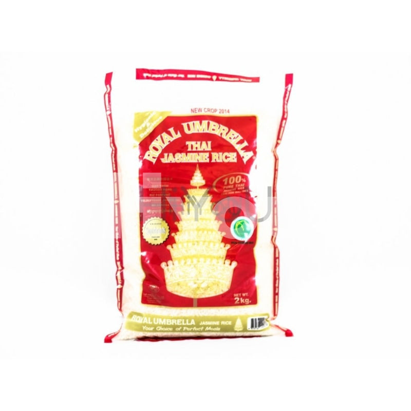 Royal Umbrella Thai Jasmine Rice 2Kg ~