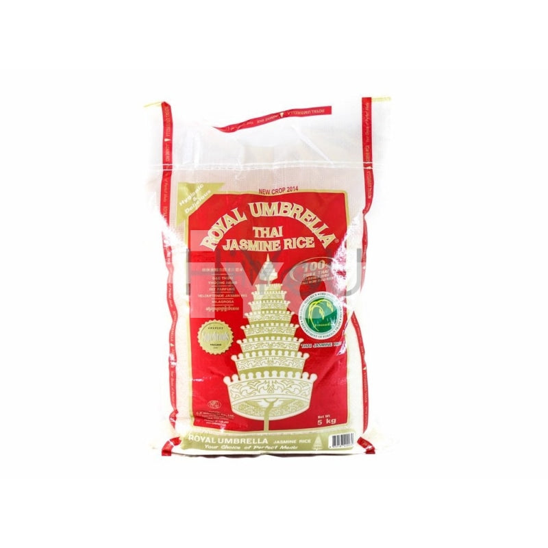 タイ産 ジャスミンライス 5kg Royal Umbrella 浸漬不要、早炊き