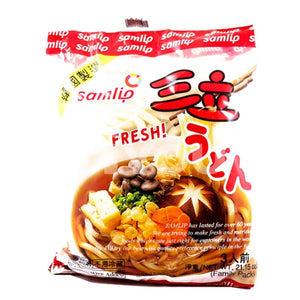 Samlip Fresh Udon Family Pack 3X200G ~ Noodles