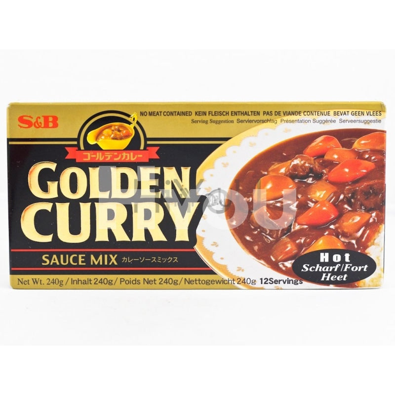S&b Golden Curry Hot 240G ~ Sauces