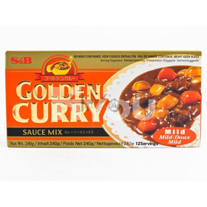 S&amp;b Golden Curry Mild 240G ~ Sauces