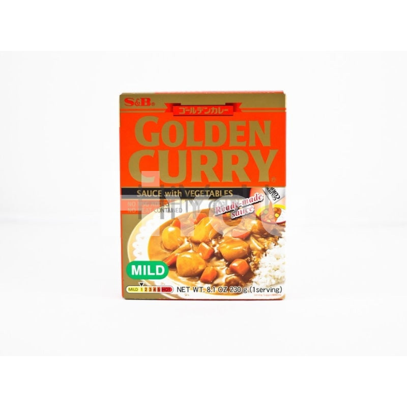 S&b Golden Curry Sauce With Vegetables Mild 230G ~ Sauces