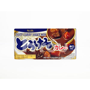 S&amp;b Tasty Curry Sauce Mix Hot 200G ~ Sauces