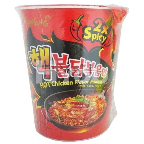 Samyang Hot Chicken Ramen Double Spicy Cup 70G ~ Instant