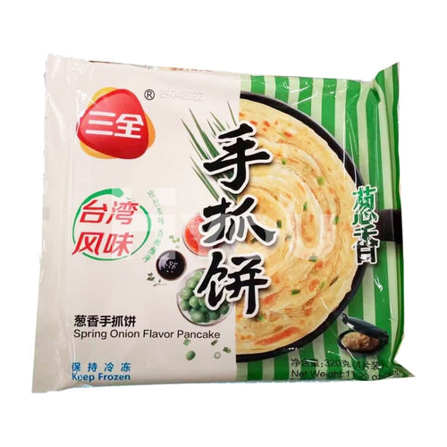 San Quan Spring Onion Flavor Pancake 320G ~ Dumplings Wontons & Roll Wrappers