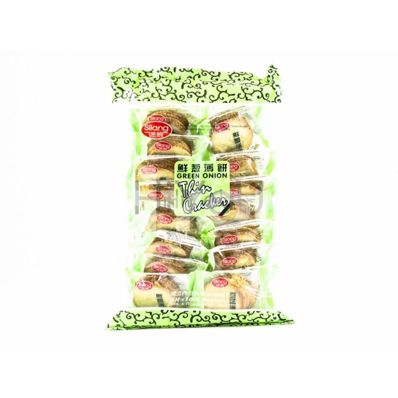 Silang Green Onion Thin Cracker 264G ~ Snacks