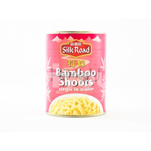 Silk Road Bamboo Shoots Strips In Water 560G ~ Tinned Food