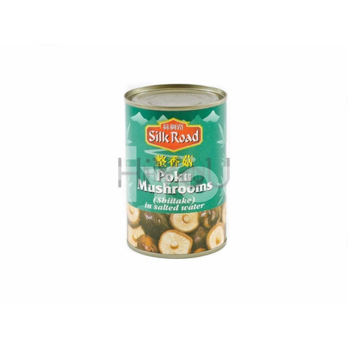 Silk Road Poku Mushrooms In Salted Water 284G ~ Tinned Food