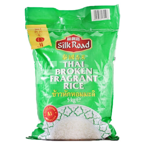Silk Road Thai Broken Fragrant Rice 5Kg ~