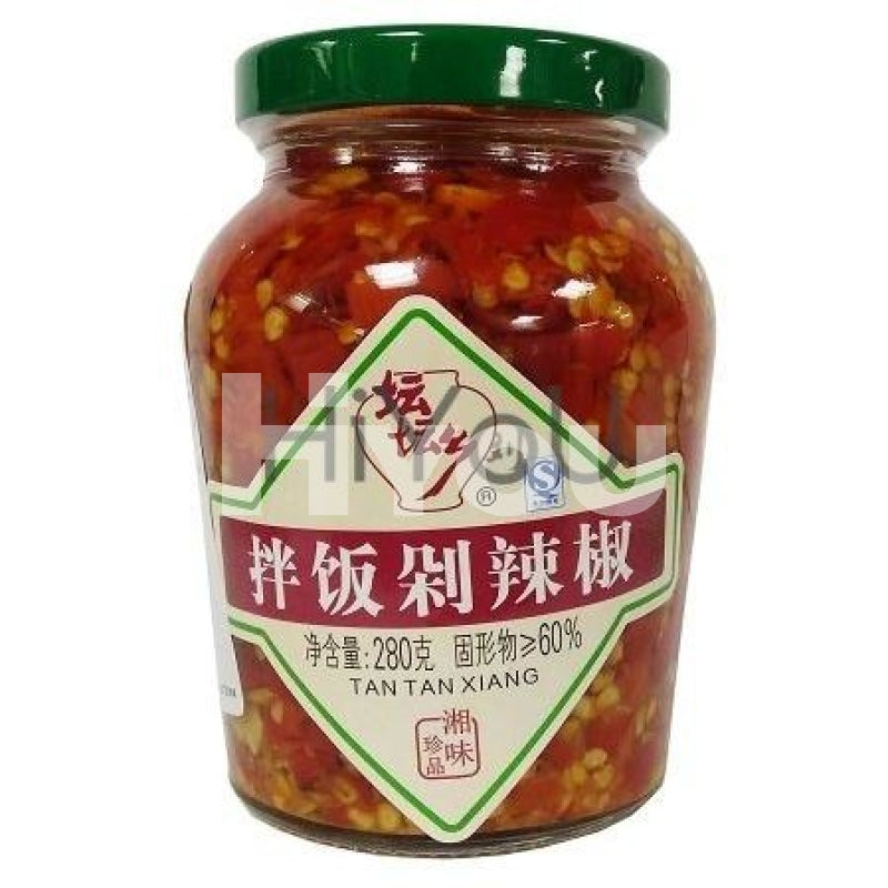Xiang Rice Tan Tan Xiang Chopped Red Chilli for Rice 280g ~ 坛坛乡 拌飯刴辣椒 280g