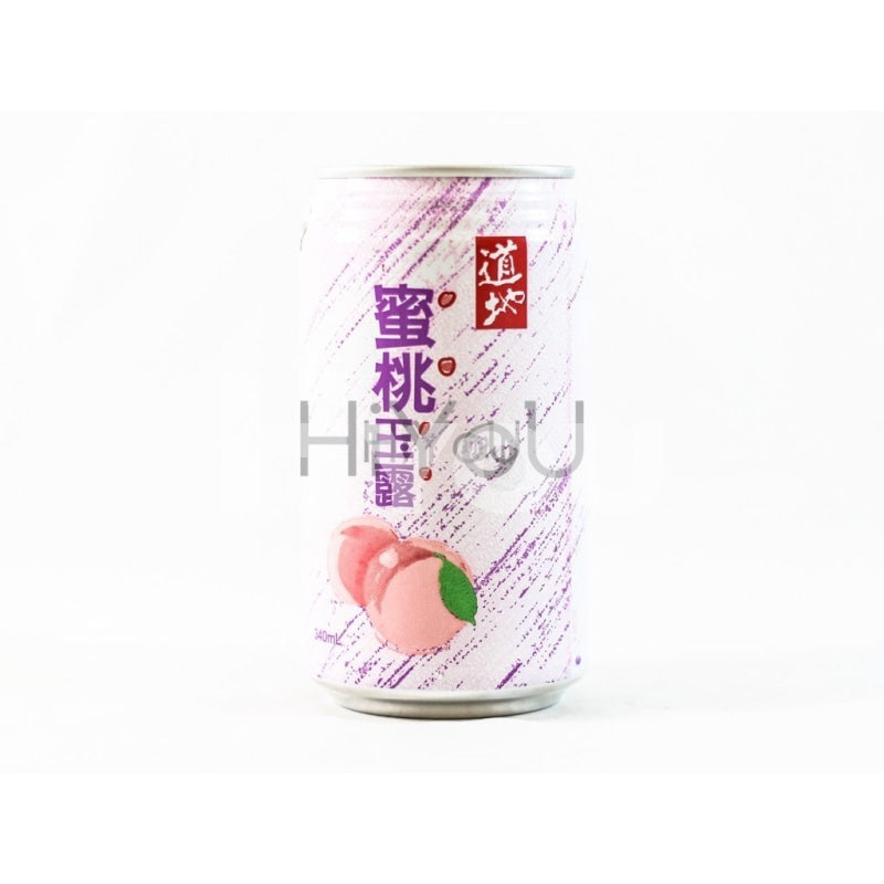 Tao Ti Peach Juice Drink With Nata De Coco 340Ml ~ Soft Drinks