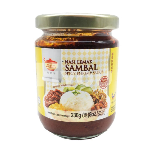 Teans Gourmet Nasi Lemak Sambal Sauce 230G ~ Sauces