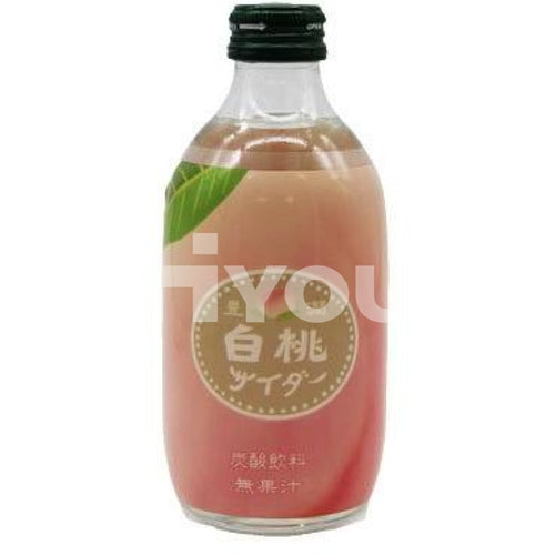Tomomasu Peach Flavour Soda Water 300Ml ~ Soft Drinks