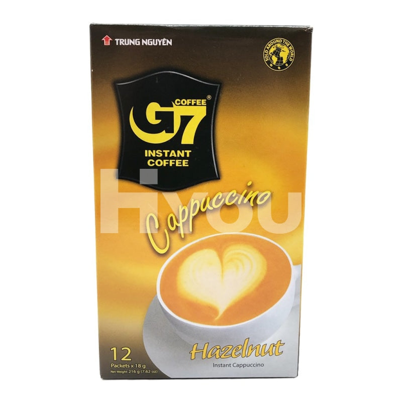 Trung Nguyen G7 Instant Cappucino Hazelnut Flavour ~