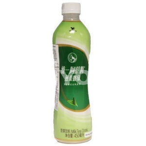 Unif Assam Milk Tea Green Flavor 450Ml ~ Soft Drinks