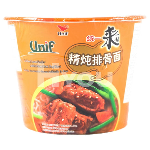 Unif Bowl Instant Noodles Stewed Pork Chop 110G ~