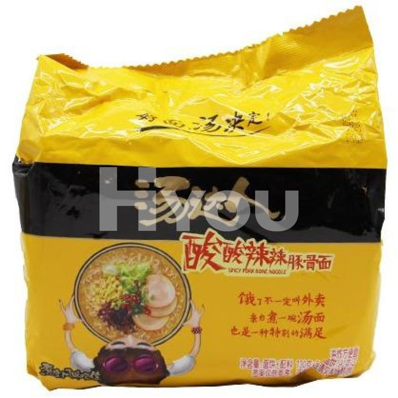 Unif Soup Daren Spicy Pork Bone Noodle 5X130G ~ Instant