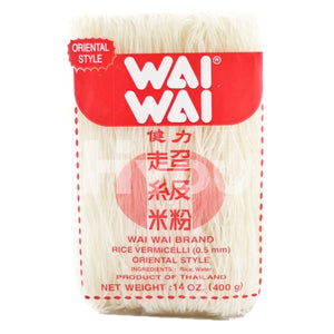 Wai Rice Vermicelli 0.5Mm Oriental Style 400G ~ Noodles