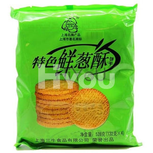 Wan Nian Qing Onion Flavour Biscuit 400G ~ Snacks