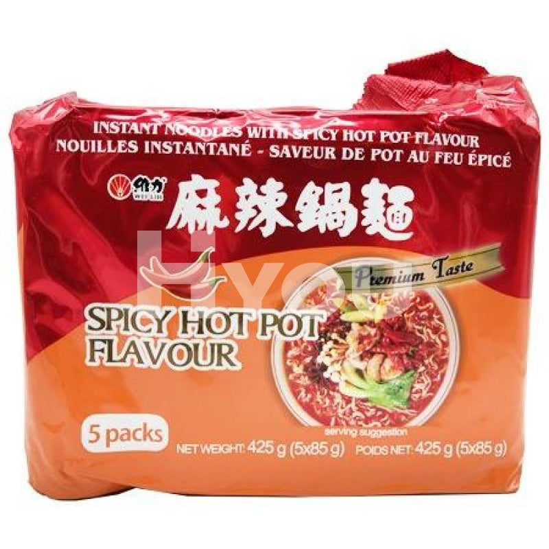 Wei Lih Instant Noodle With Spicy Hot Pot Flavour 425G ~
