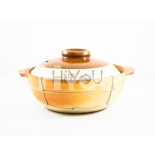 Wired 2 Handle Clay Pot 25Cm ~ Cooking