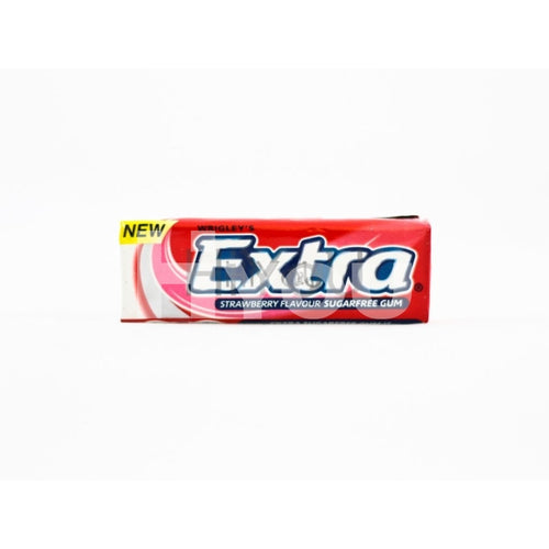Wrigleys Extra Strawberry Flavour Sugarfree Gum 15G ~ Confectionery
