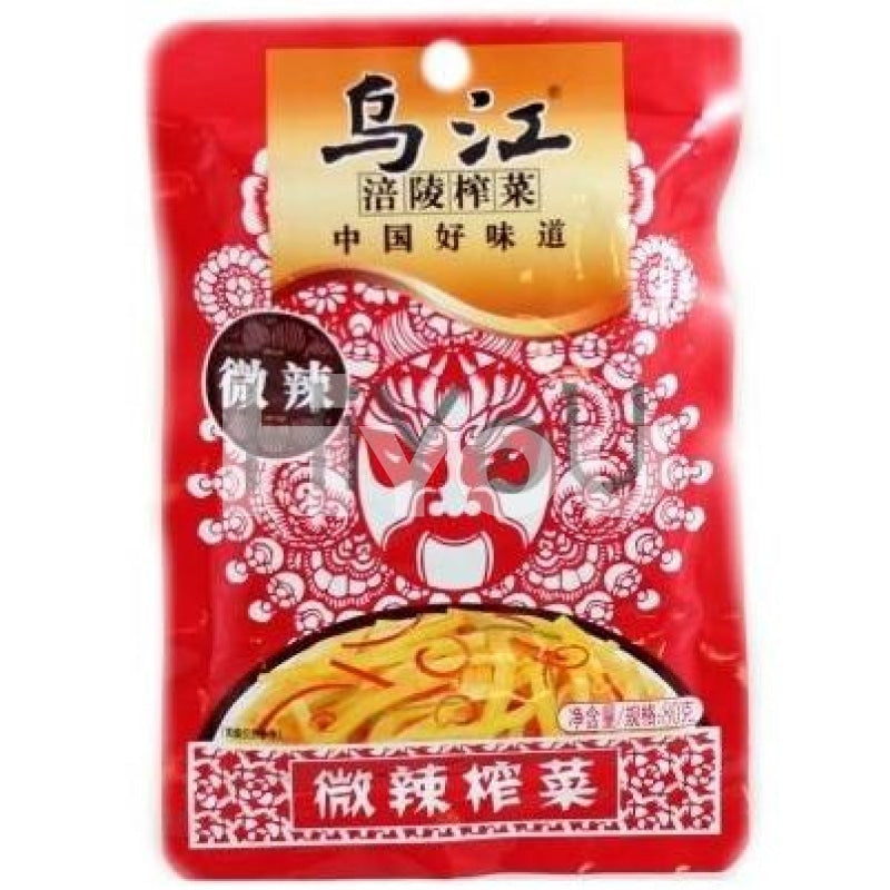 Wu Jiang Spicy Pickled Mustard Tuber 80g ~ 烏江 微辣榨菜絲 80g