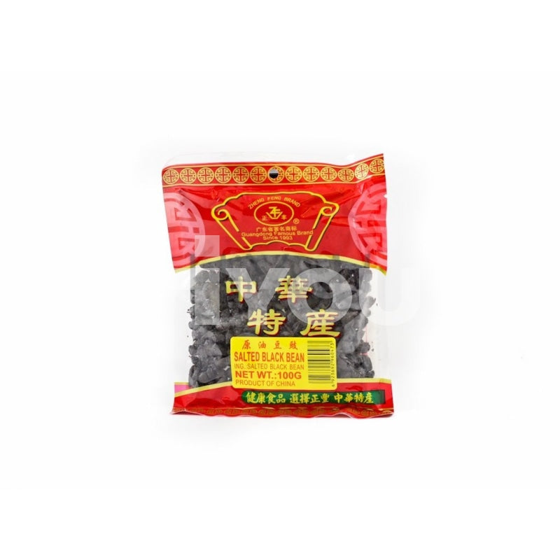 Zheng Feng Salted Black Bean 100G ~ Dry Food